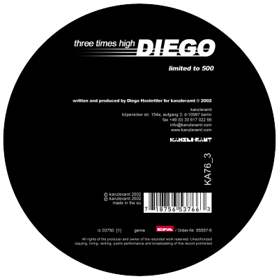 ka076_3 | 12″ <br>DIEGO HOSTETTLER <br>Three Times High