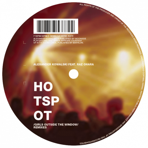 ka079 | 12″ <br>ALEXANDER KOWALSKI WITH RAZ OHARA <br>Hot Spot Remixes <br>THE ADVENT | JESPER DAHLBÄCK
