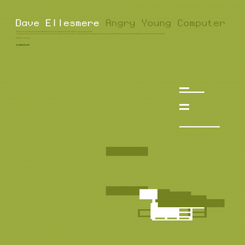 ka093 | 2xLP <br>DAVE ELLESMERE <br>Angry Young Computer