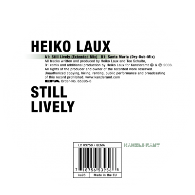 ka095 | 12″ <br>HEIKO LAUX <br>Still Lively