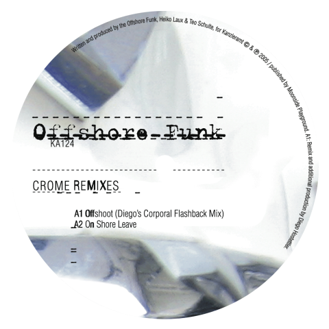 ka124 | 12″ <br>OFFSHORE FUNK <br>Crome Remixes <br>SPIRIT CATCHER