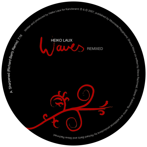 ka135 | 12″ <br>HEIKO LAUX <br>Waves – Remixed <br>STEVE RACHMAD | RICHARD BARTZ