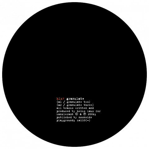 ka110 | 12″ <br>HEIKO LAUX <br>Granulate