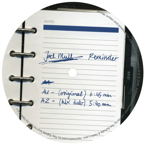 ka127 | 12″ <br>JOEL MULL <br>Reminder <br>RAY KAJIOKA | OFFSHORE FUNK | HEIKO LAUX