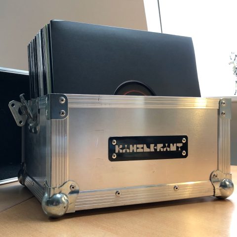 kaCASEbundle <br>KANZLERAMT Vinyl Bundle<br>Aluminium Record-Case <br> with 55 suprise Cat-No’s