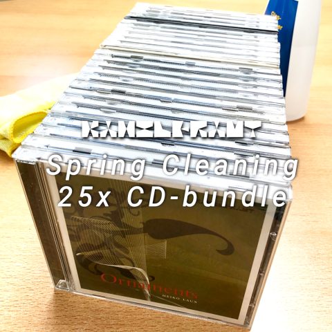kascCDbundle <br>KANZLERAMT Spring Cleaning <br>25x CD-bundle
